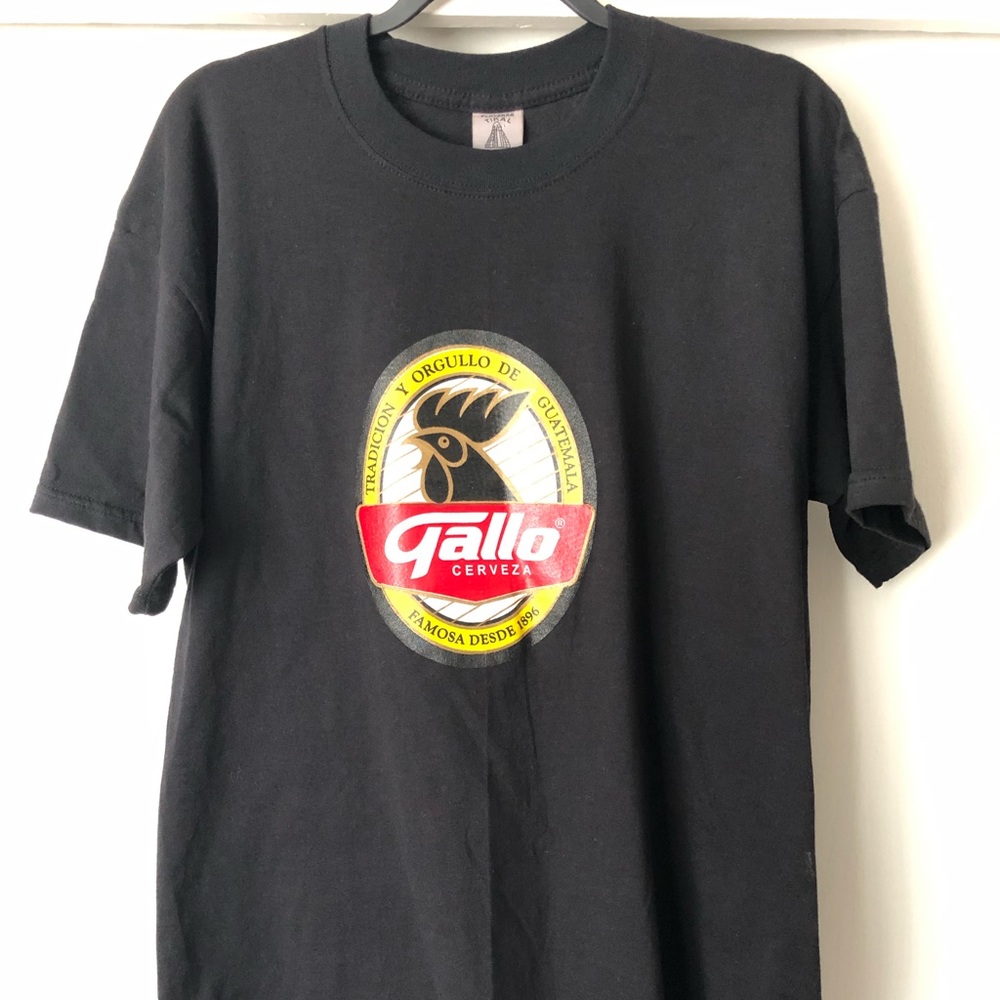 Gállo Cerveza-Black T-Shirt Men’s XL